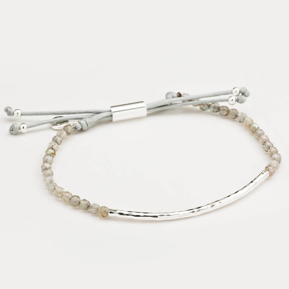Gorjana Power Gemstone Bracelet Labradorite/Silver